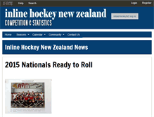 Tablet Screenshot of nzinline.hockeysyte.com