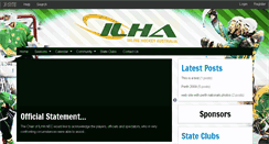 Desktop Screenshot of ilha.hockeysyte.com