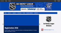 Desktop Screenshot of ihl.hockeysyte.com